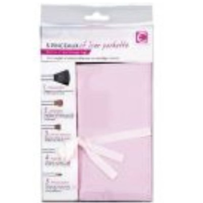 5 pinceaux et leur pochette